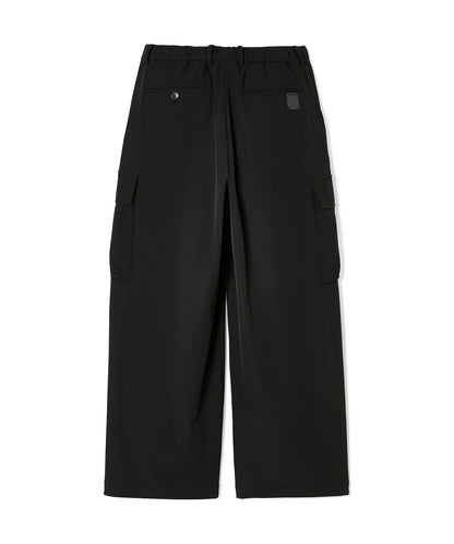 FLAP-POCKET WIDE TROUSERS