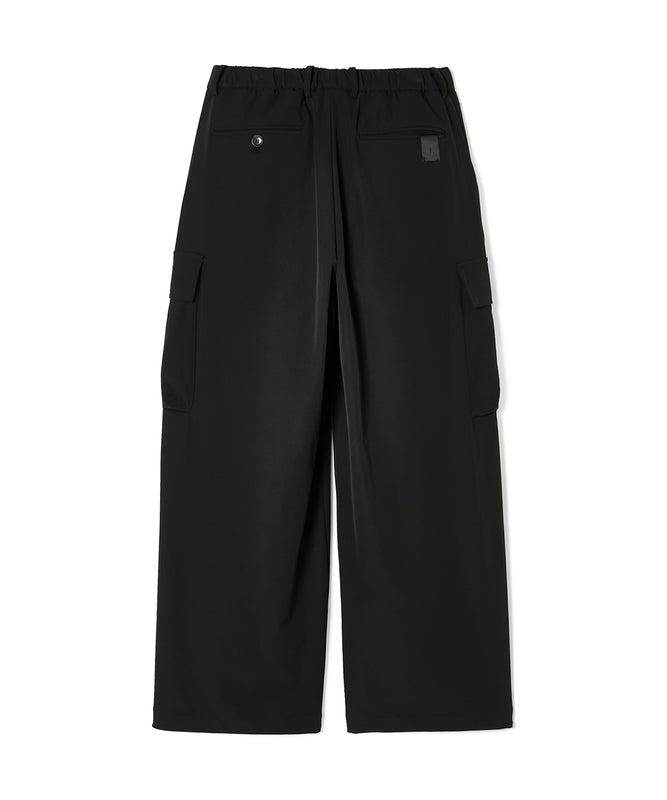 FLAP-POCKET WIDE TROUSERS