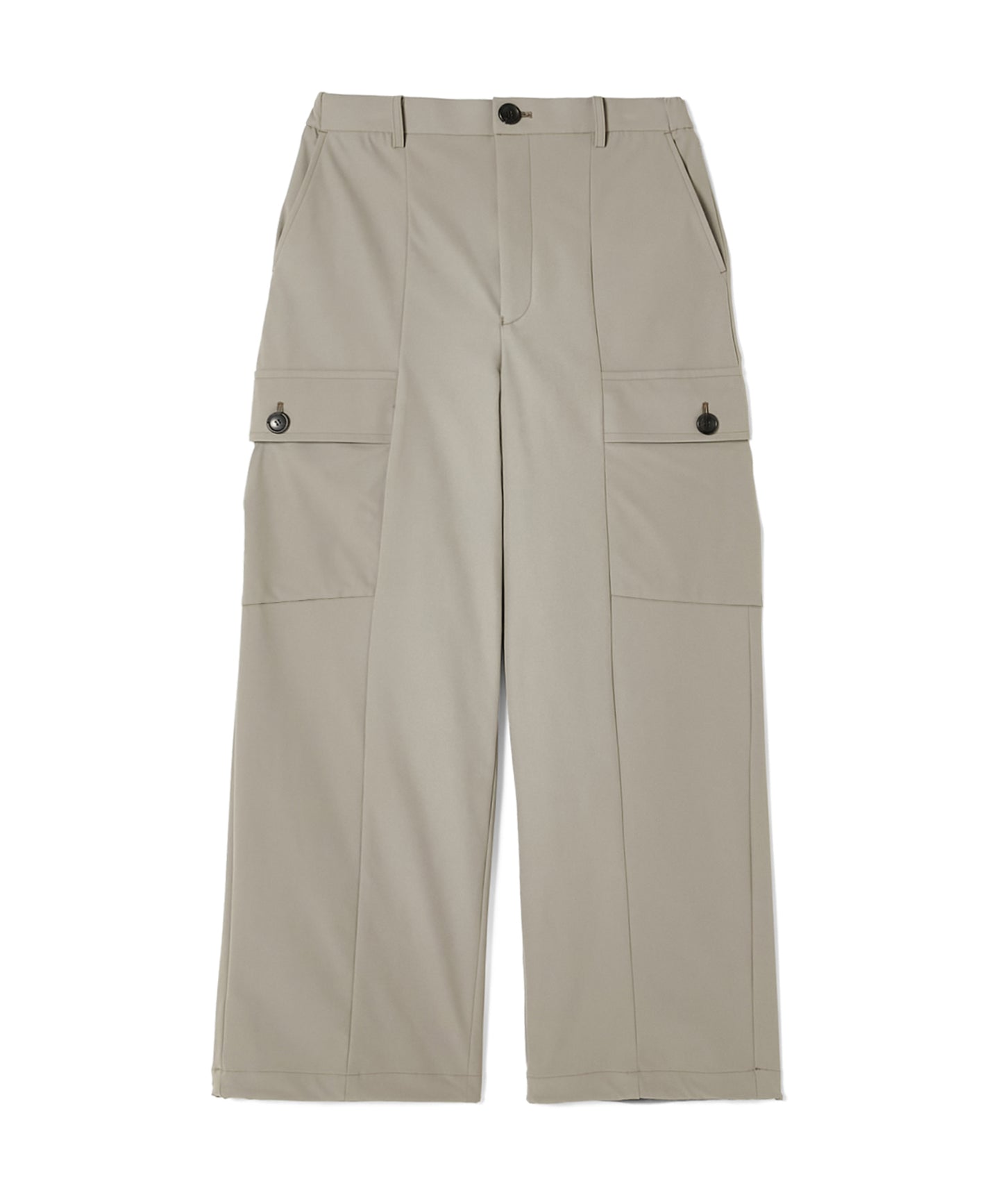 FLAP-POCKET WIDE TROUSERS