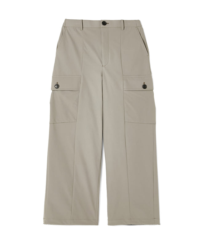 FLAP-POCKET WIDE TROUSERS