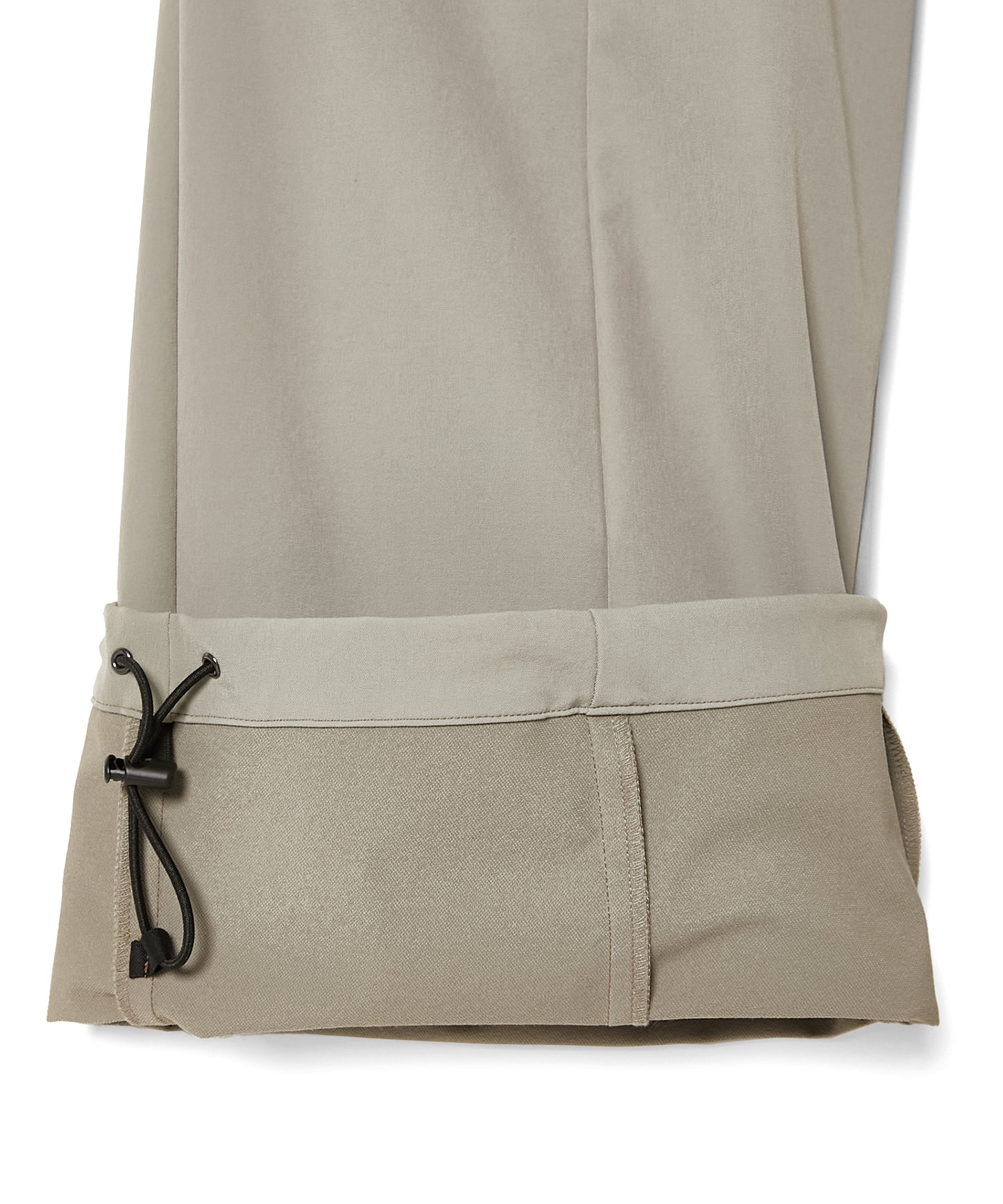 FLAP-POCKET WIDE TROUSERS