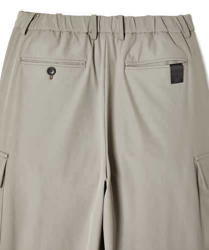 FLAP-POCKET WIDE TROUSERS