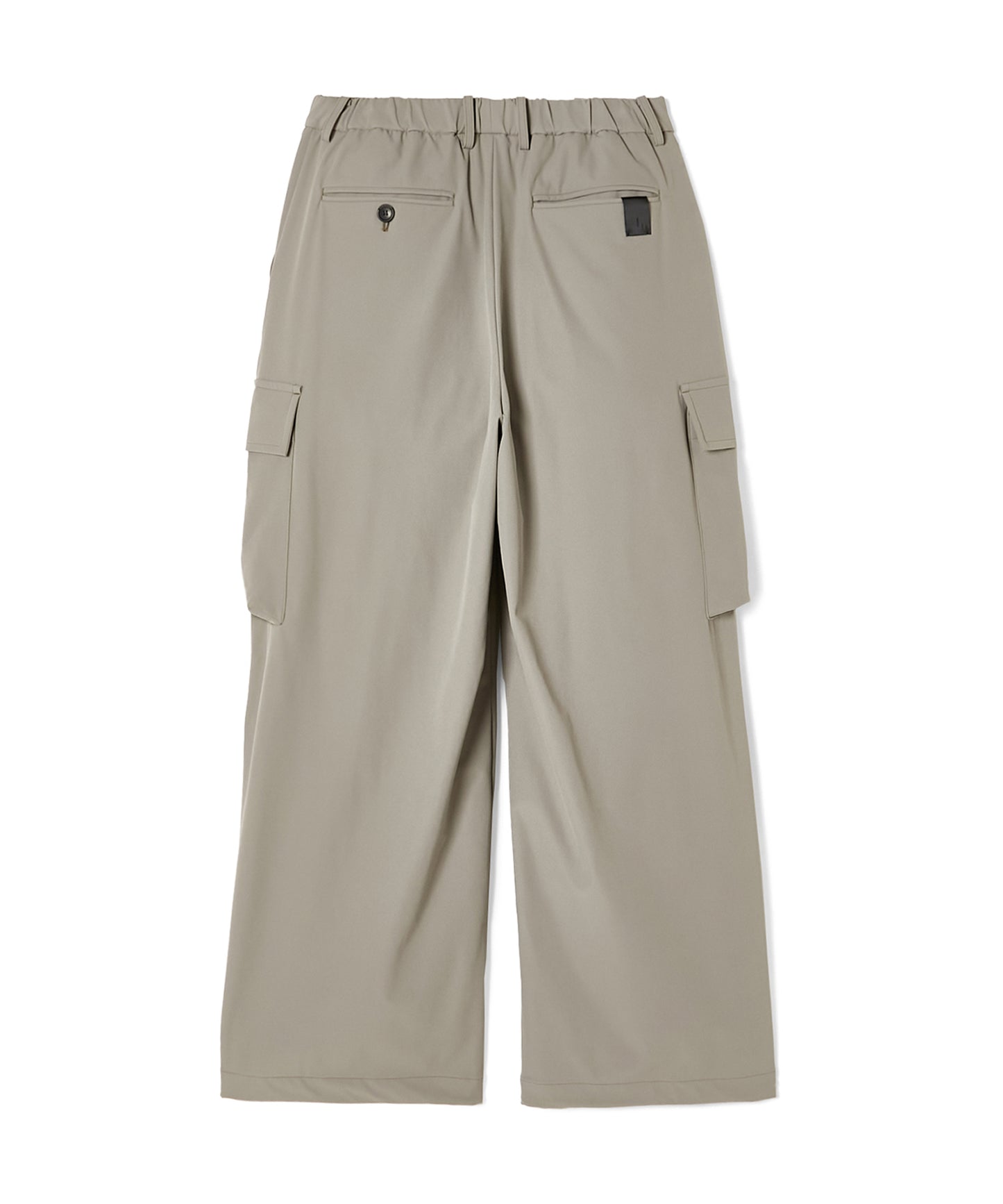 FLAP-POCKET WIDE TROUSERS