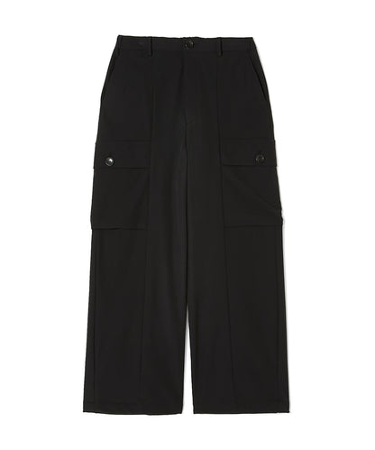 FLAP-POCKET WIDE TROUSERS
