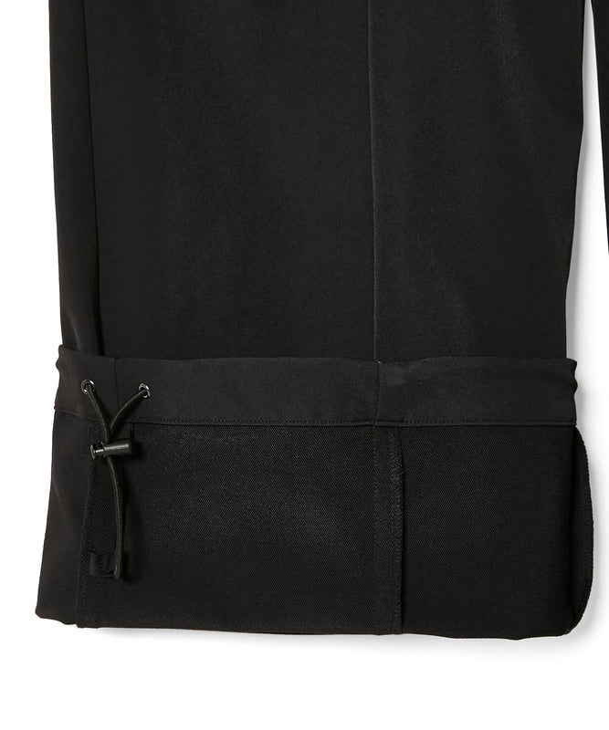 FLAP-POCKET WIDE TROUSERS