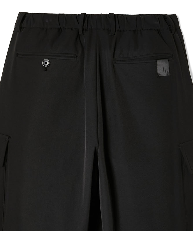FLAP-POCKET WIDE TROUSERS