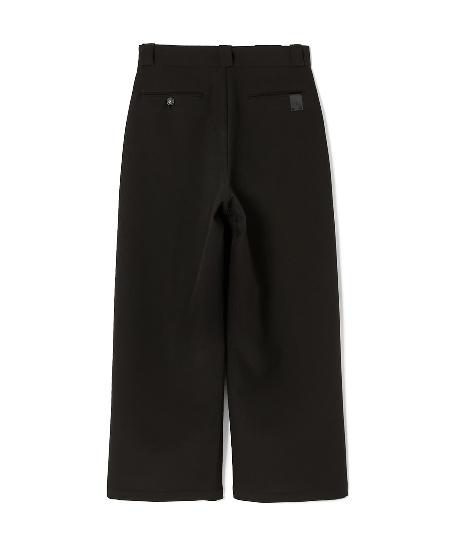 PATCH POCKET WIDE TROUSERS