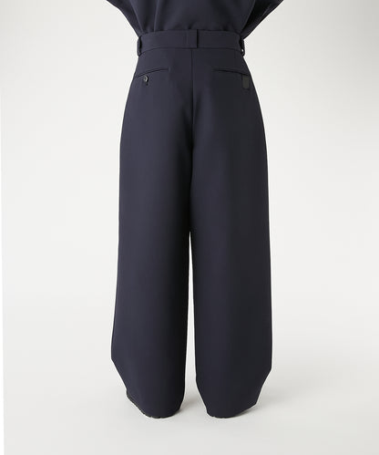 PATCH POCKET WIDE TROUSERS