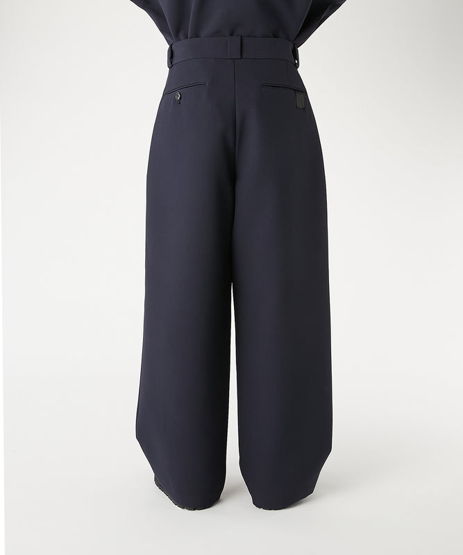 PATCH POCKET WIDE TROUSERS
