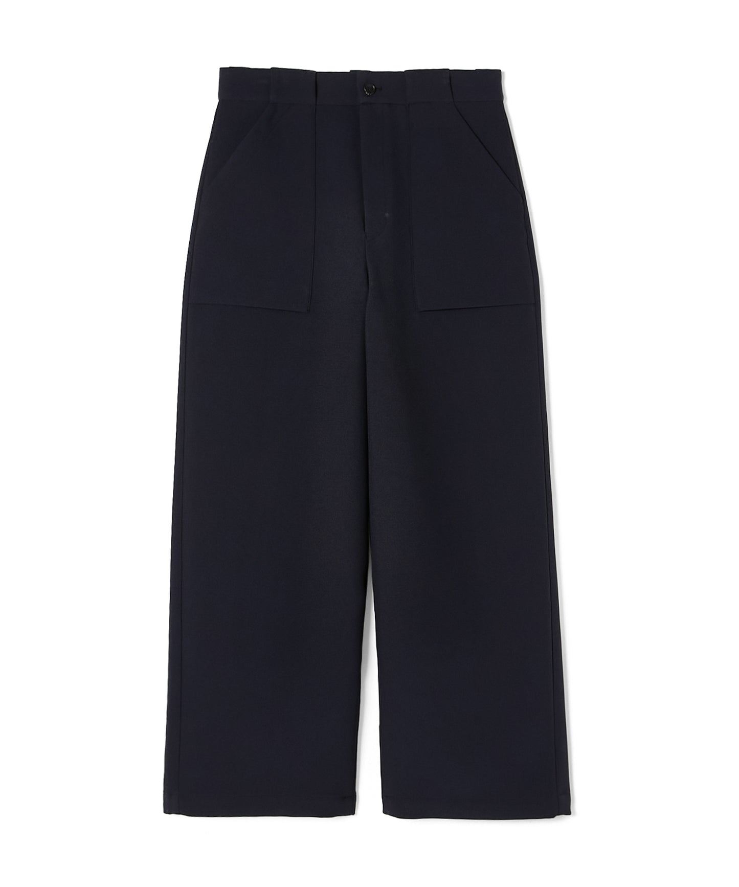 PATCH POCKET WIDE TROUSERS