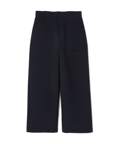 PATCH POCKET WIDE TROUSERS