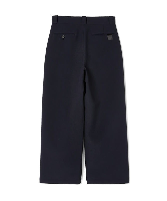 PATCH POCKET WIDE TROUSERS