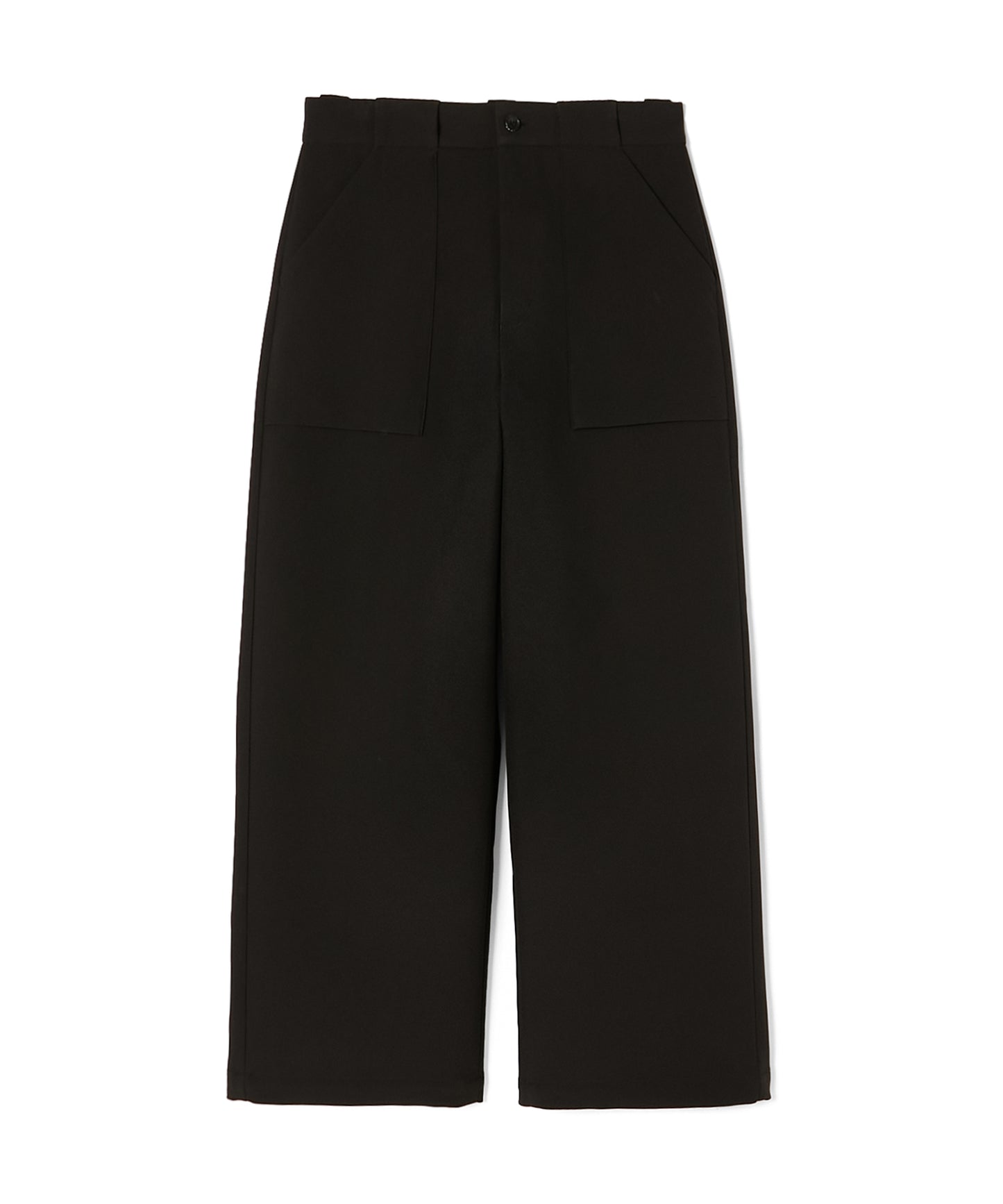 PATCH POCKET WIDE TROUSERS