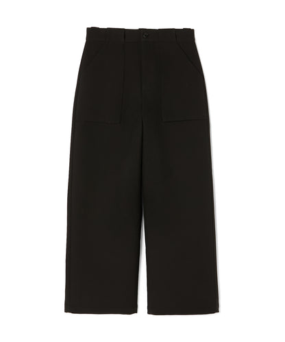 PATCH POCKET WIDE TROUSERS