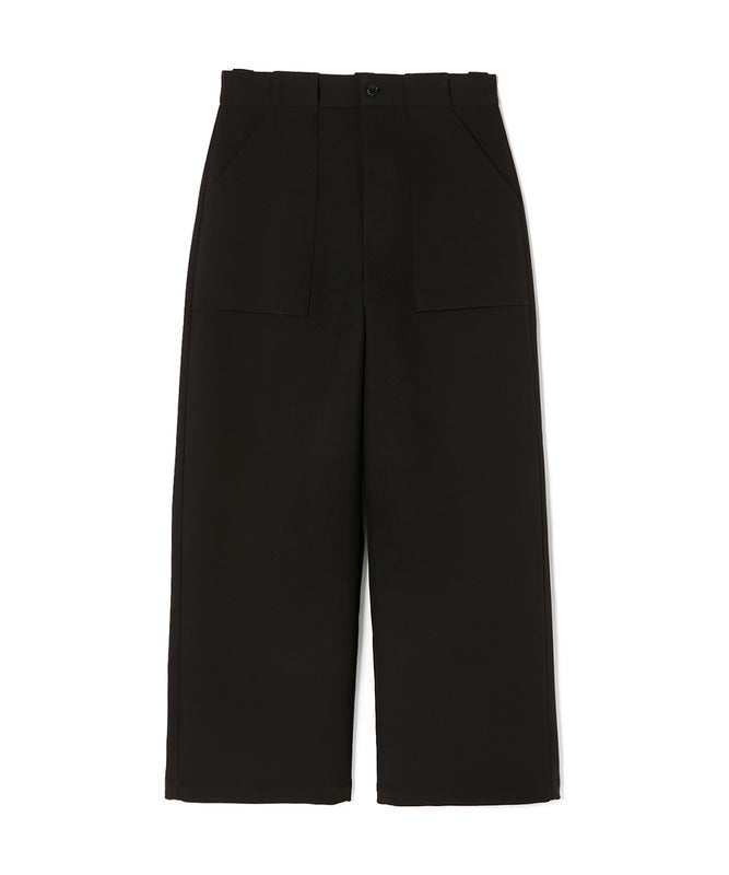 PATCH POCKET WIDE TROUSERS