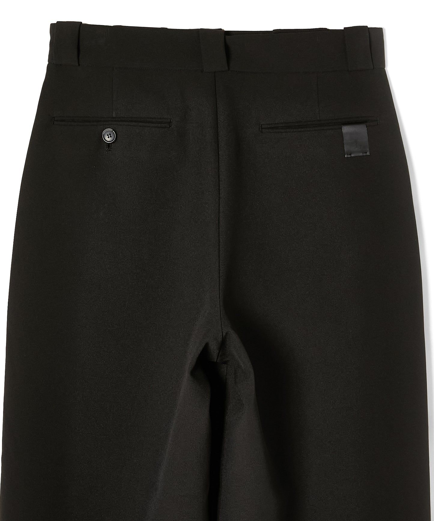 PATCH POCKET WIDE TROUSERS