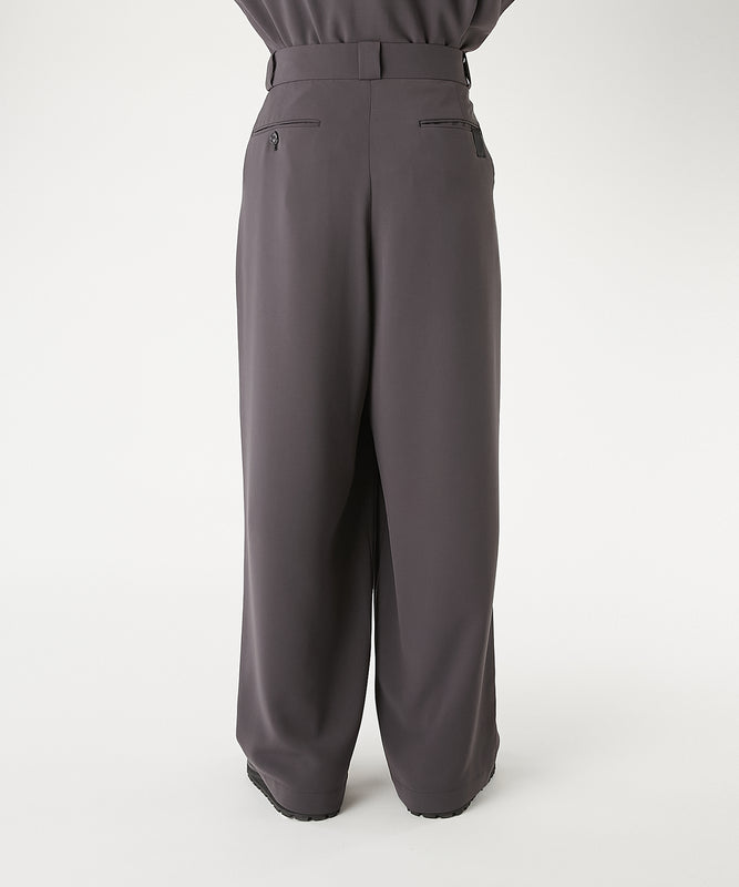 PATCH POCKET WIDE TROUSERS