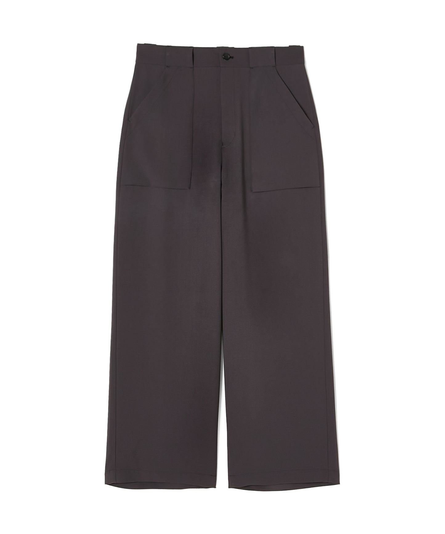 PATCH POCKET WIDE TROUSERS