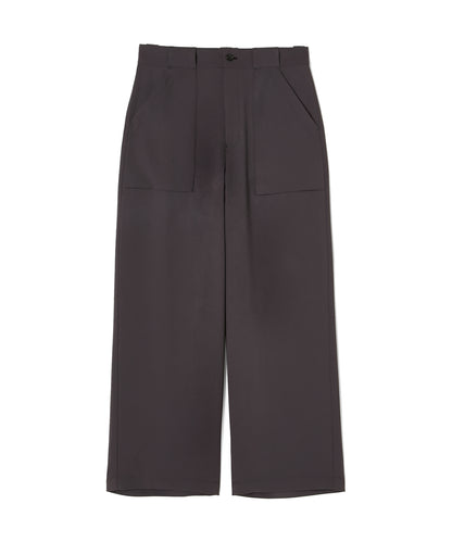 PATCH POCKET WIDE TROUSERS