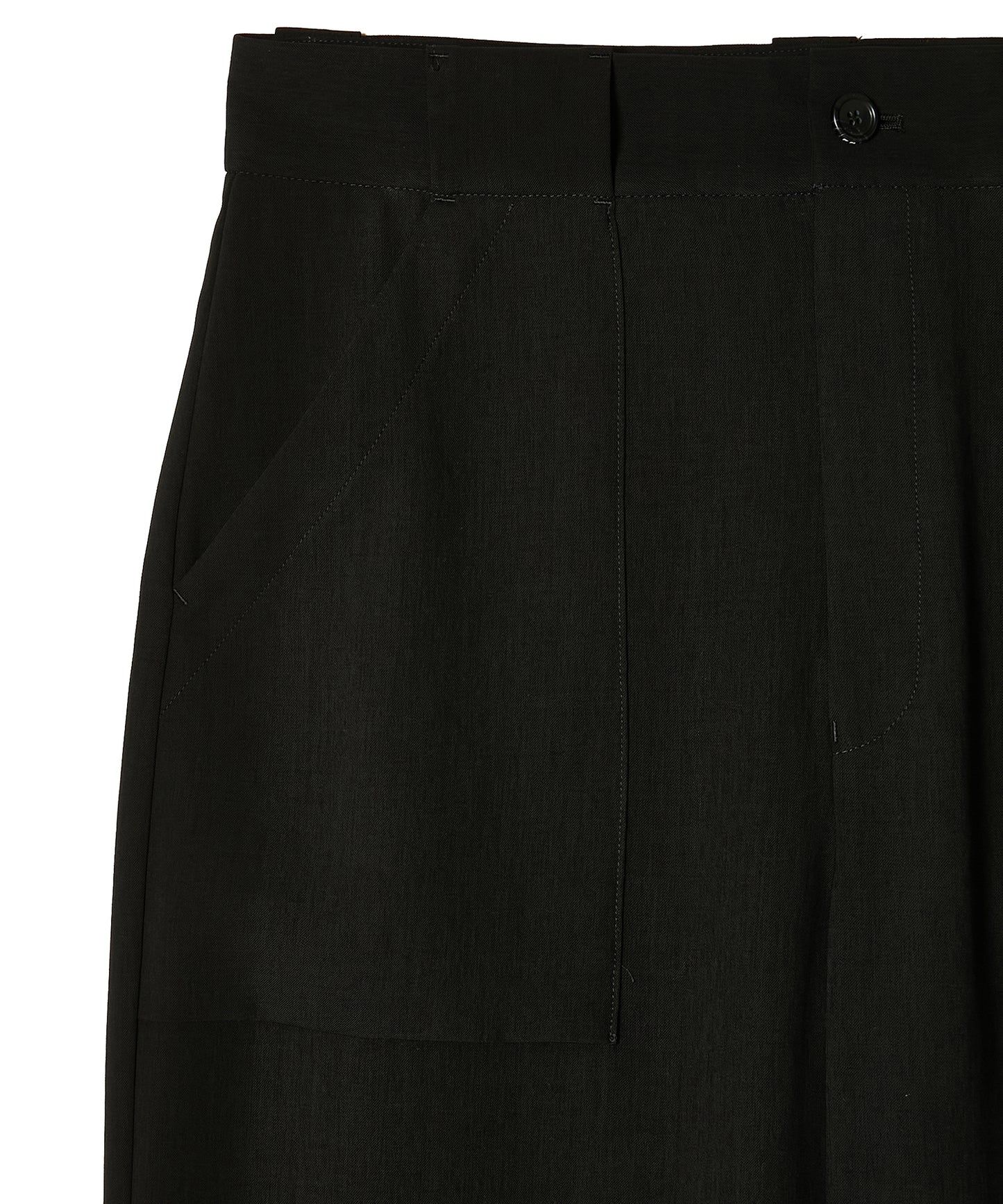 PATCH POCKET WIDE TROUSERS