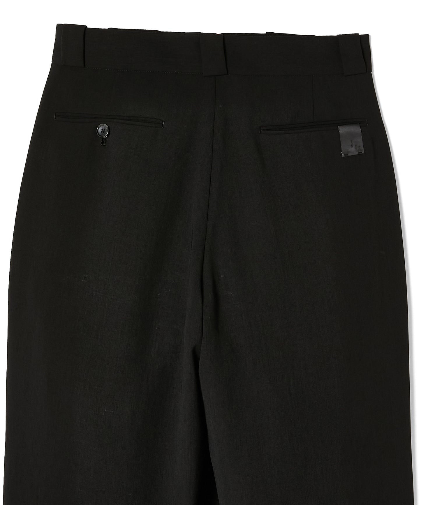 PATCH POCKET WIDE TROUSERS