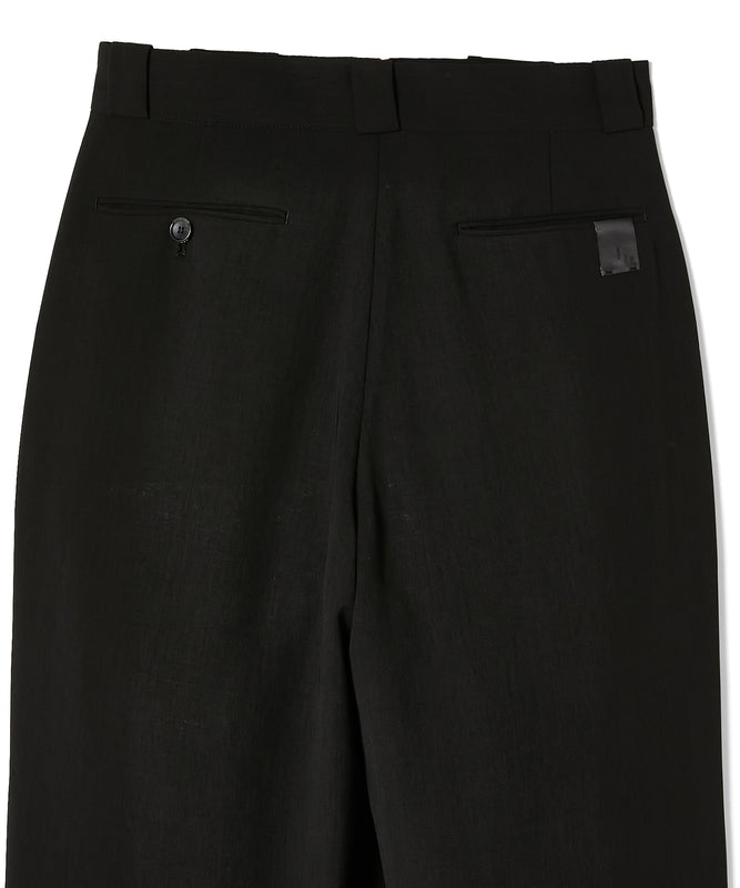 PATCH POCKET WIDE TROUSERS