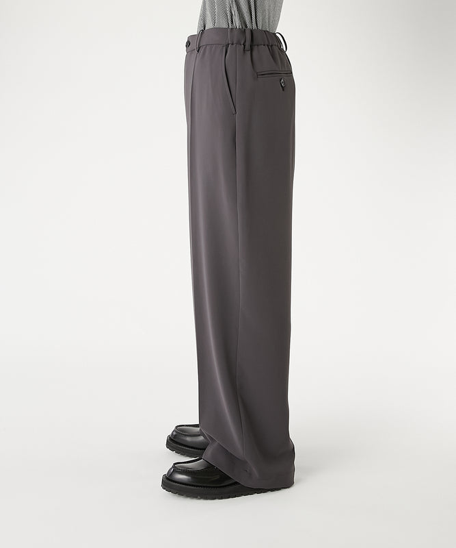 CENTER SEAM WIDE TROUSERS