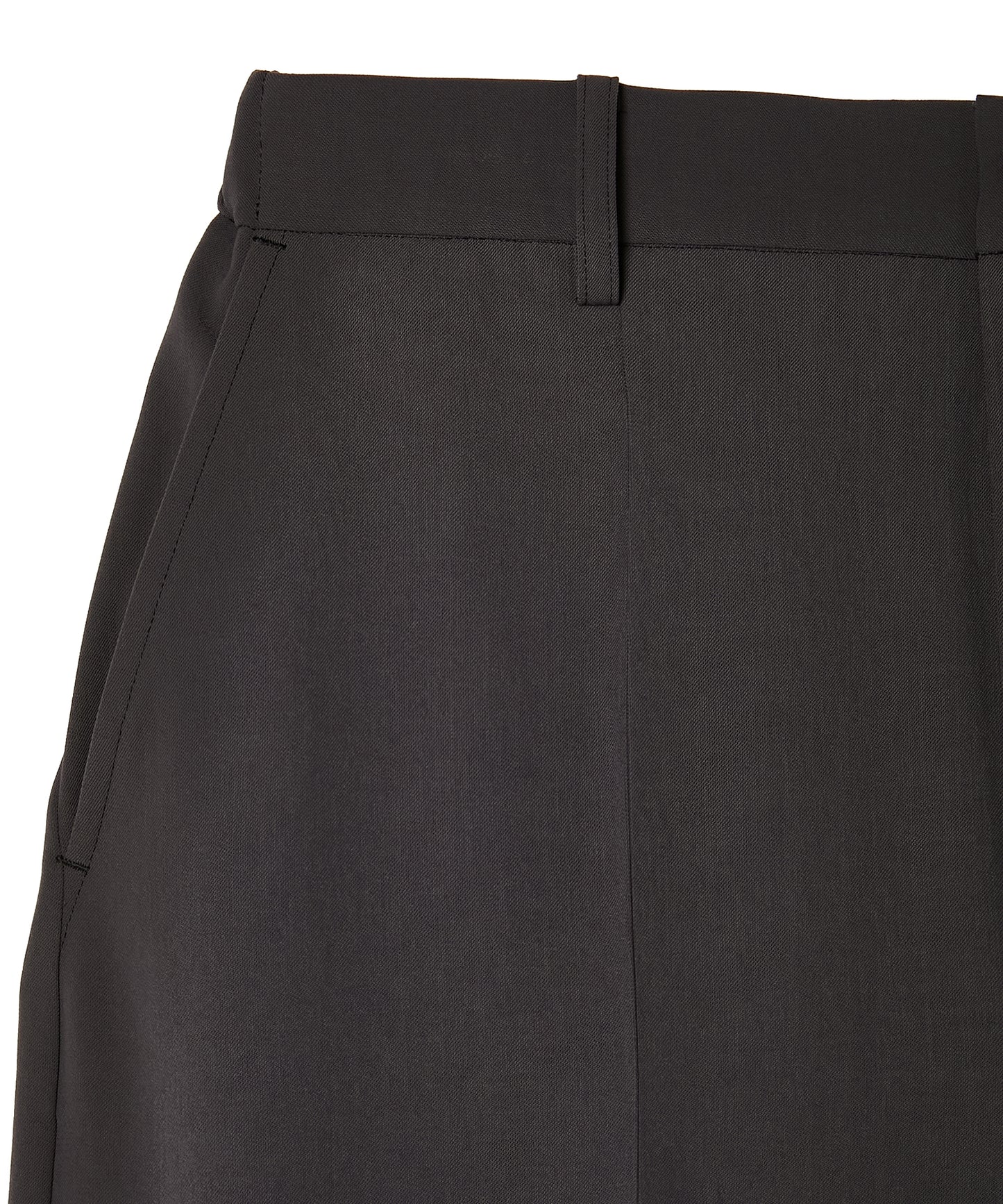 CENTER SEAM WIDE TROUSERS