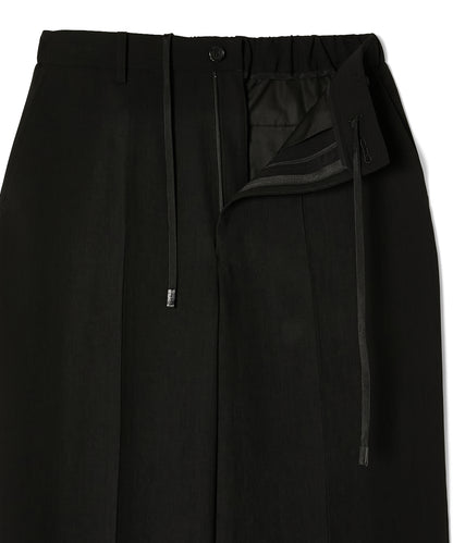 CENTER SEAM WIDE TROUSERS