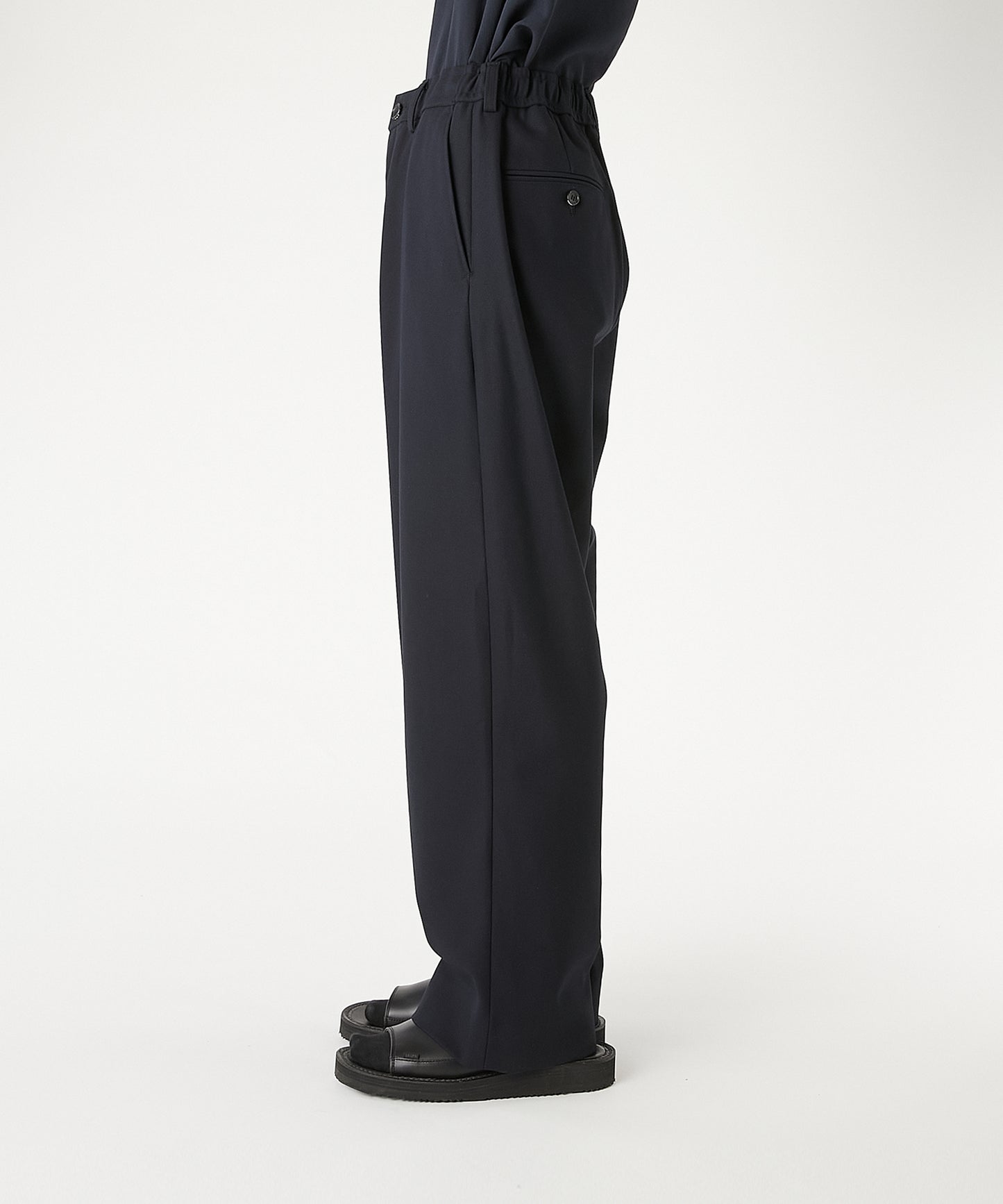 WIDE STRAIGHT TROUSERS