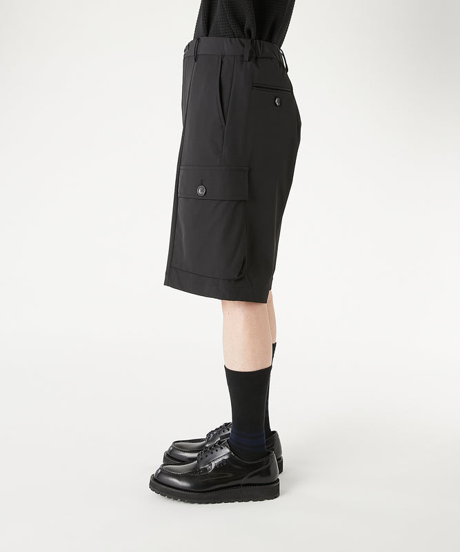FLAP-POCKET HALF PANTS