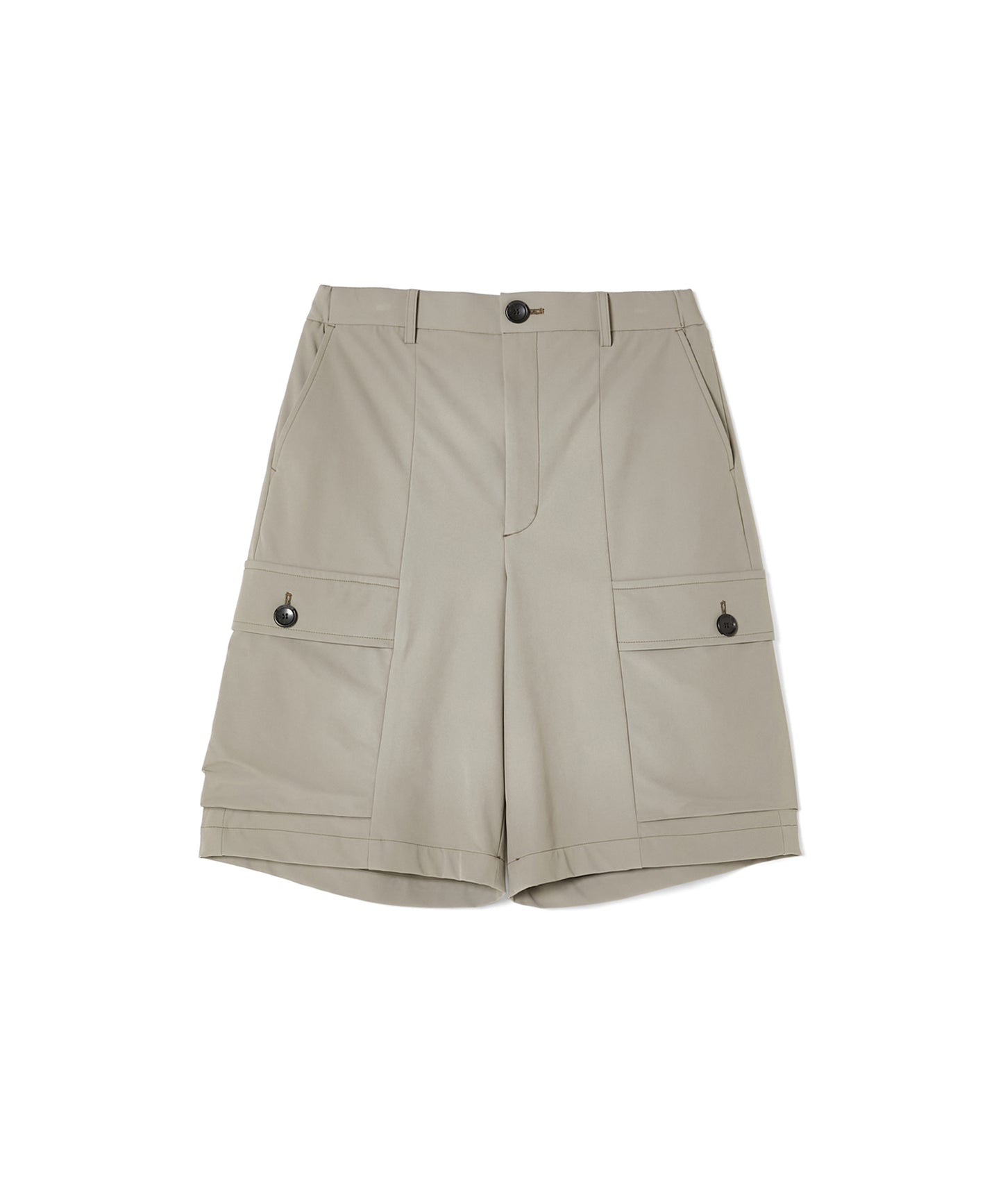 FLAP-POCKET HALF PANTS