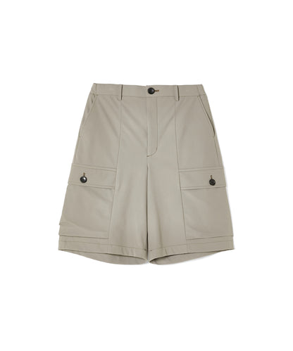 FLAP-POCKET HALF PANTS