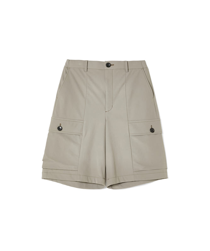 FLAP-POCKET HALF PANTS