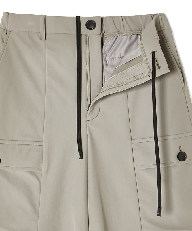 FLAP-POCKET HALF PANTS