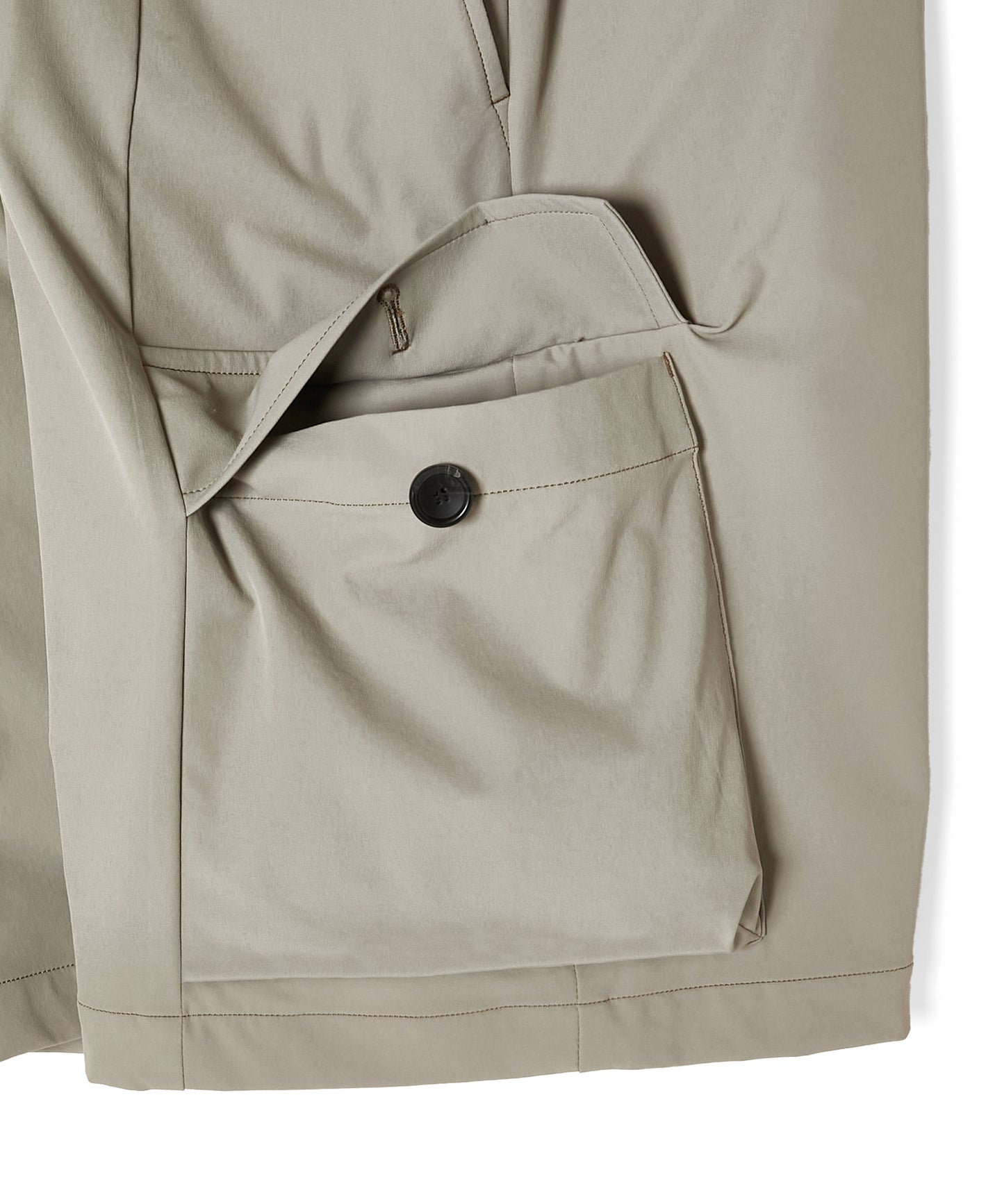FLAP-POCKET HALF PANTS