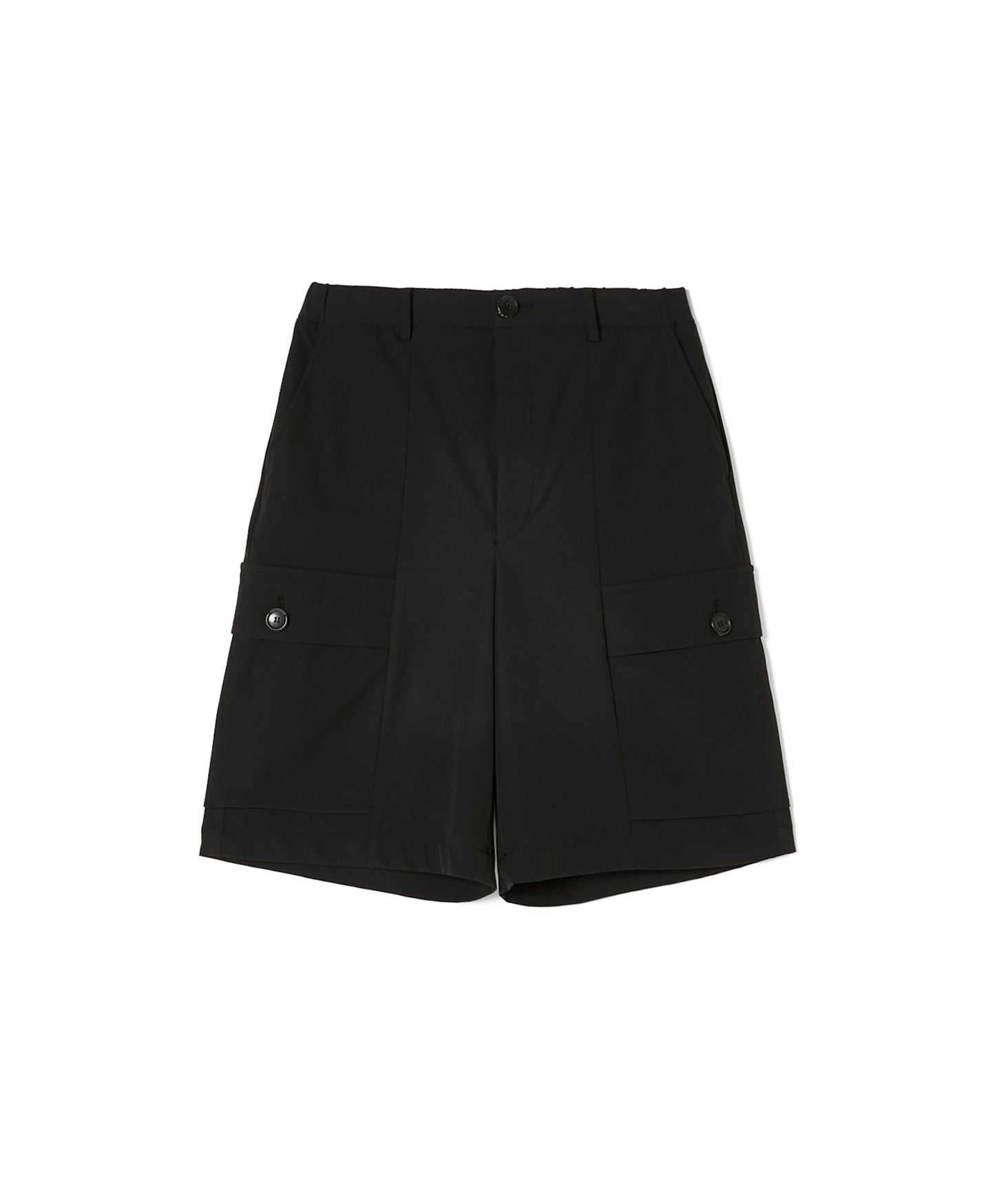 FLAP-POCKET HALF PANTS