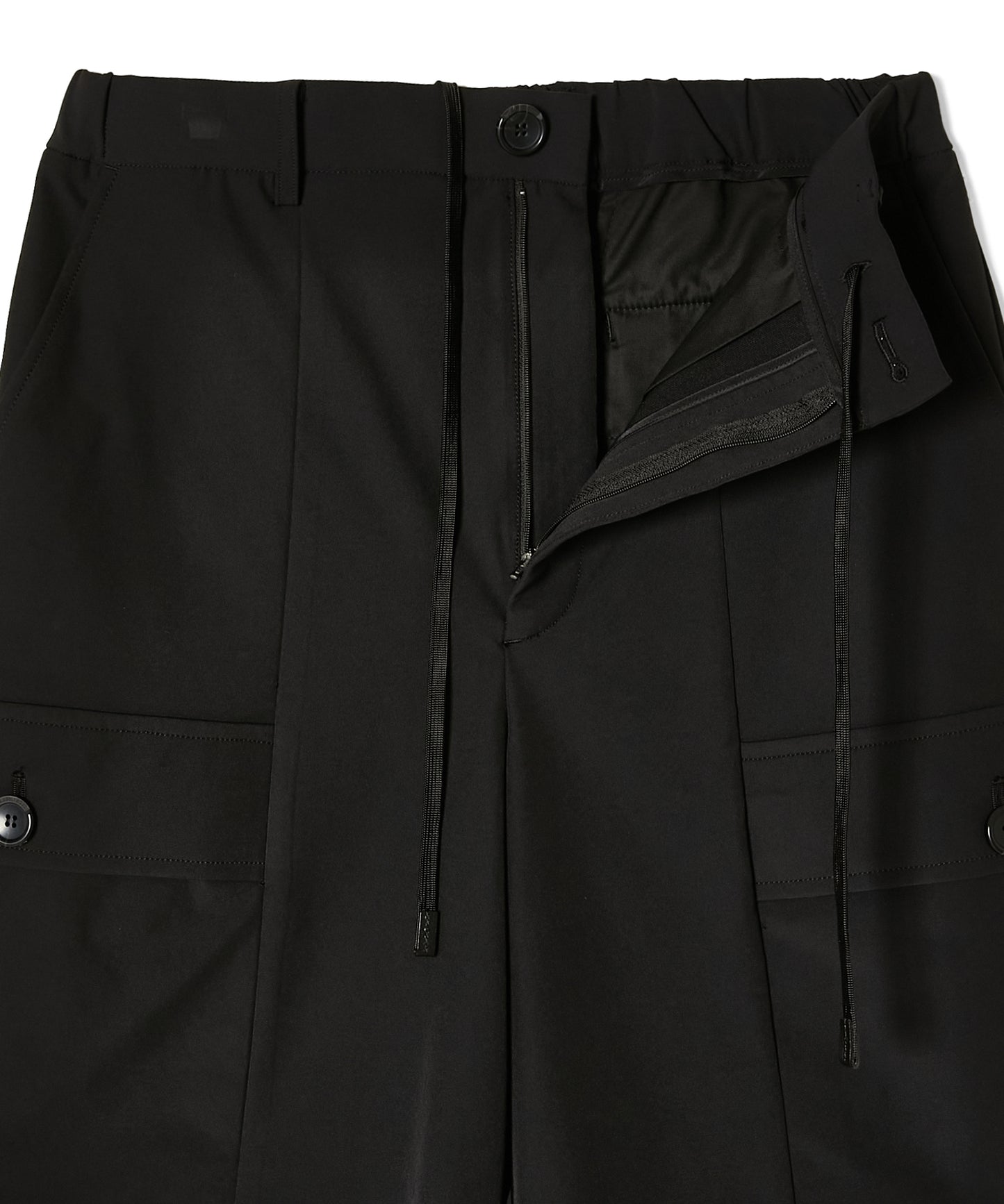 FLAP-POCKET HALF PANTS