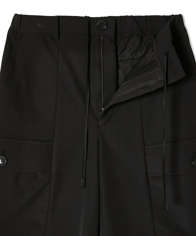 FLAP-POCKET HALF PANTS