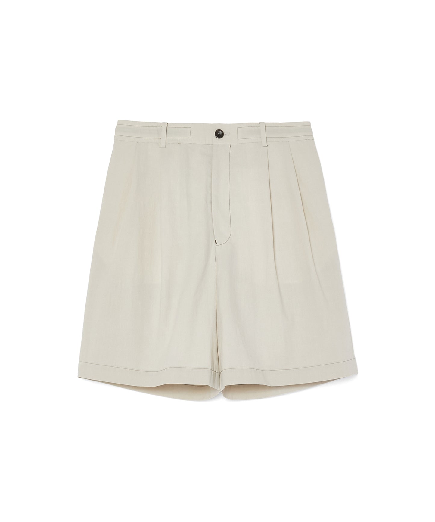 2TUCK HALF PANTS