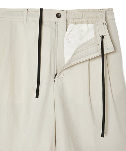 2TUCK HALF PANTS