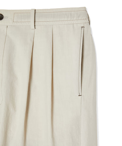 2TUCK HALF PANTS