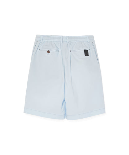 2TUCK HALF PANTS