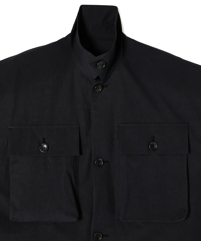 FLAP-POCKET HALF SLEEVE SHIRT