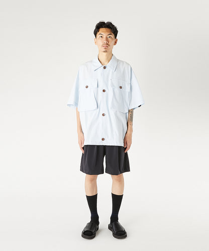 FLAP-POCKET HALF SLEEVE SHIRT