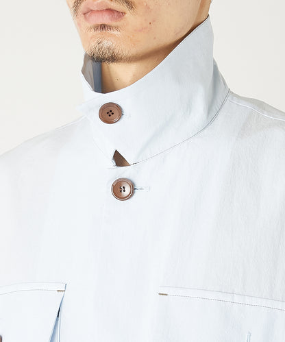 FLAP-POCKET HALF SLEEVE SHIRT