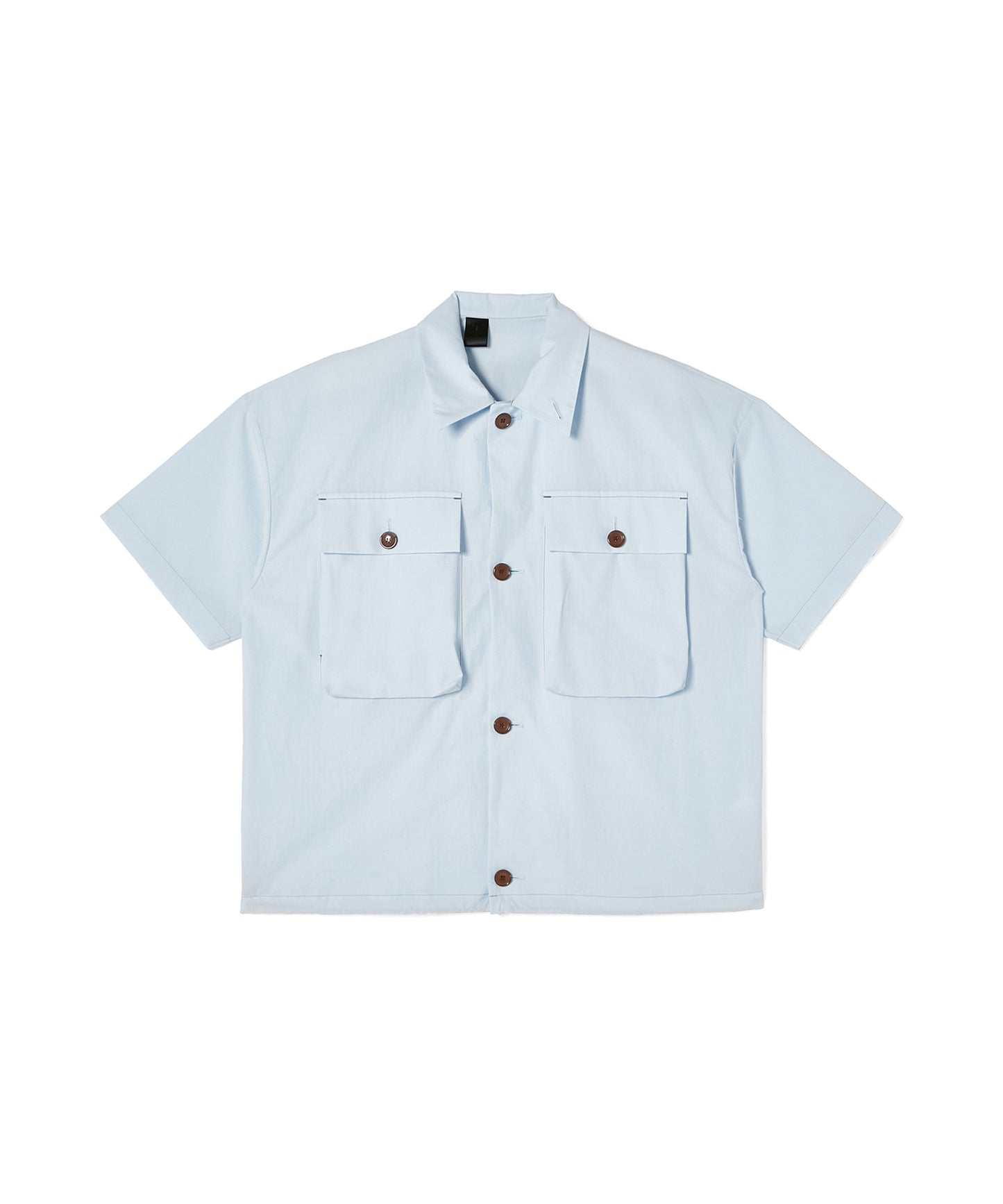 FLAP-POCKET HALF SLEEVE SHIRT