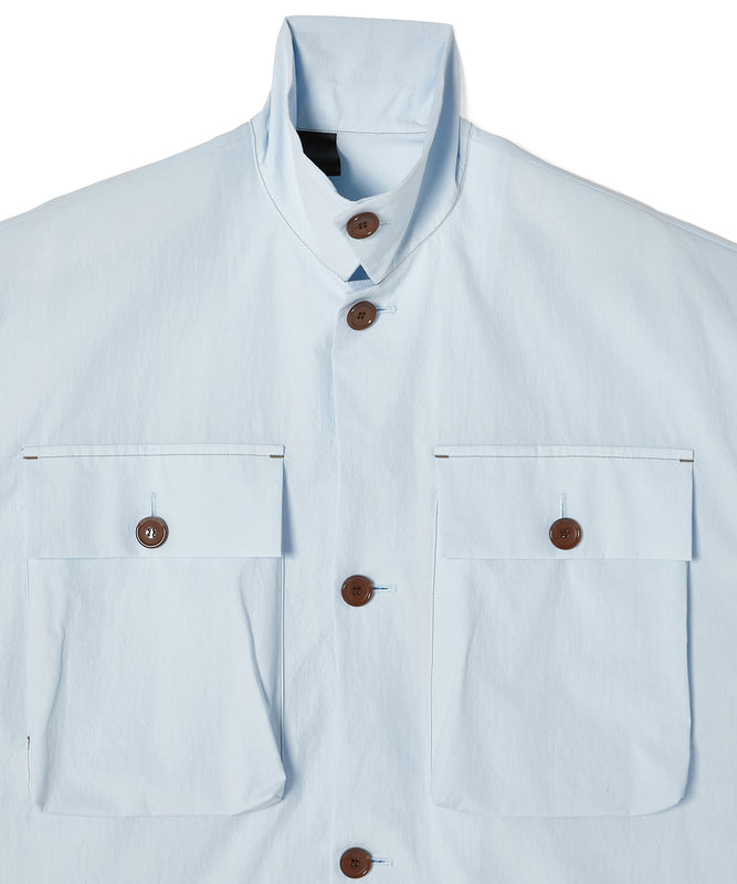 FLAP-POCKET HALF SLEEVE SHIRT