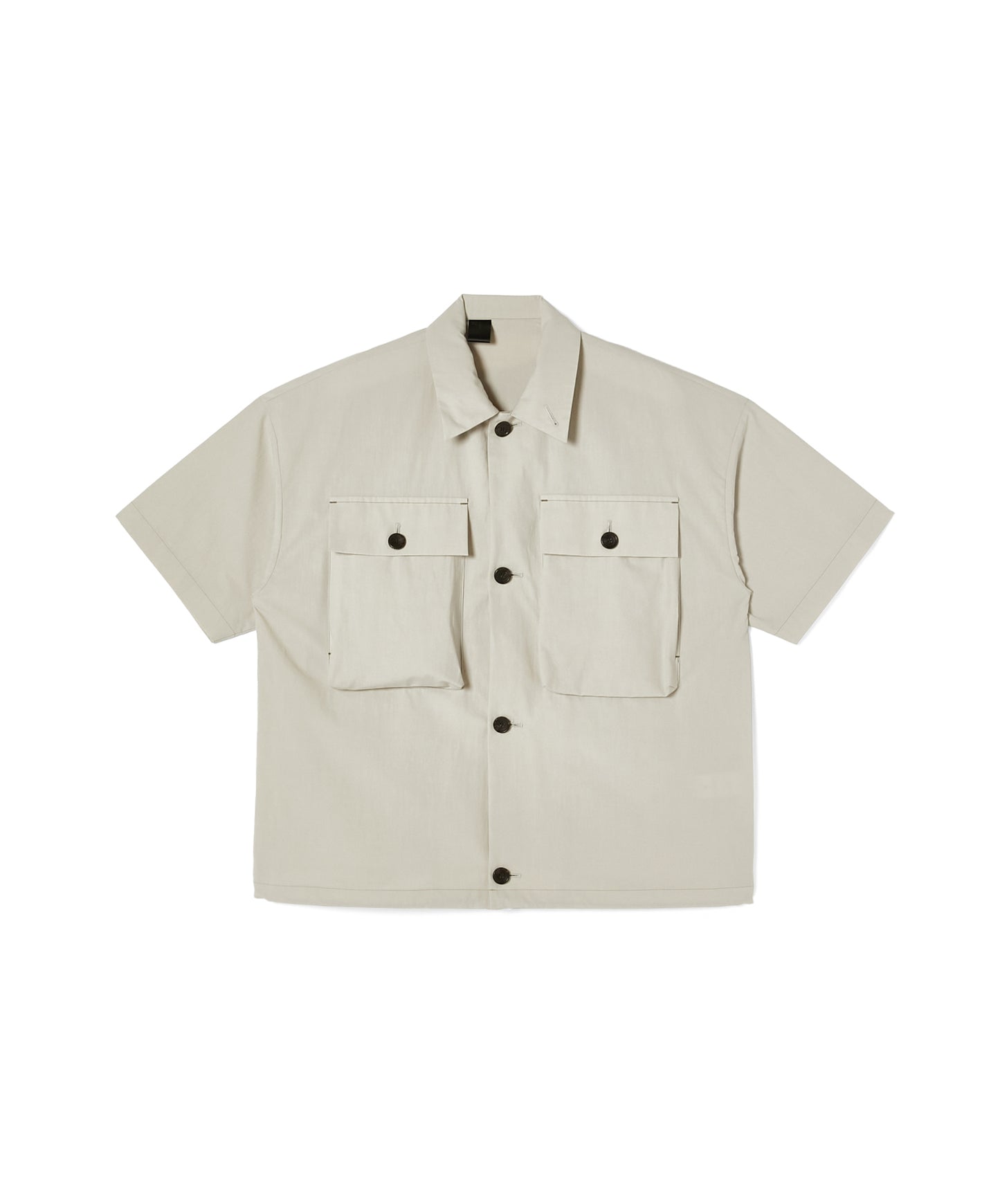 FLAP-POCKET HALF SLEEVE SHIRT