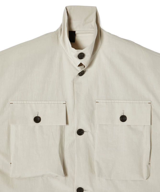 FLAP-POCKET HALF SLEEVE SHIRT